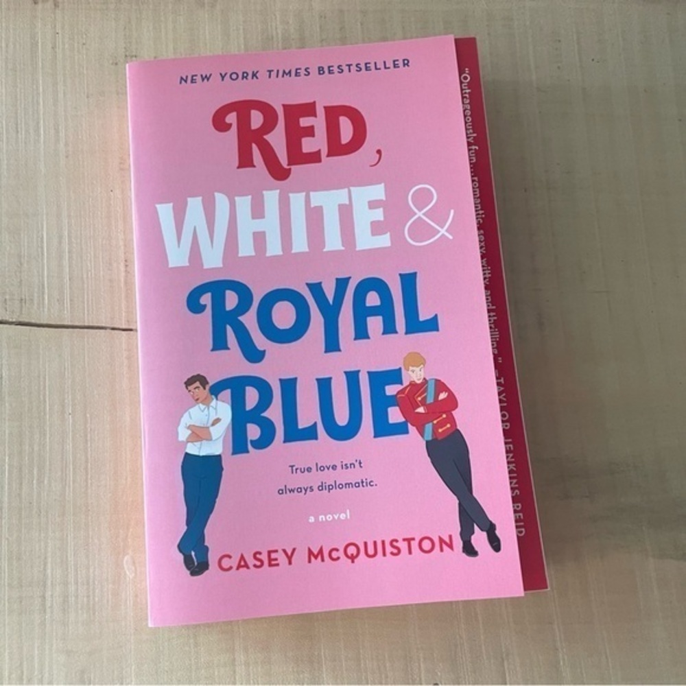 $10 SALE Adult Romance Book Red White McQuiston Gay Bestseller BookTok